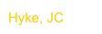 Hyke, JC