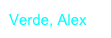 Verde, Alex